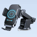 ワイヤレス充電器 車載ホルダー 自動開閉 スマホホルダー 車 車載用 エアコン吹き出し口 自動開閉 車載ホルダー スマホスタンド 車載用 吸盤 強力 Qi 15W 急速充電 360度回転 自由調節 Android iPhone